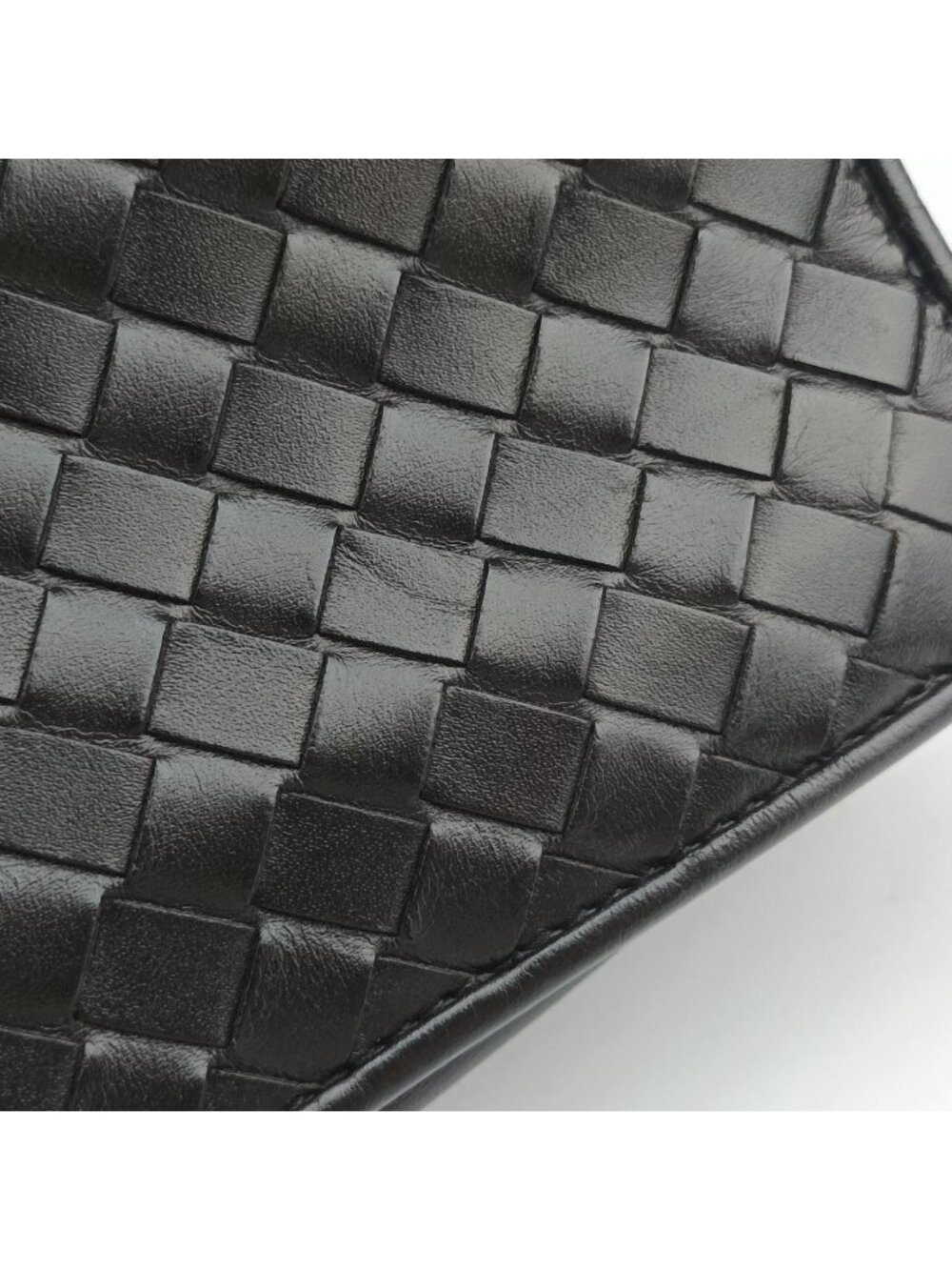 Bottega Veneta Intrecciato Brown Lambskin Handbag - Picture 13 of 16